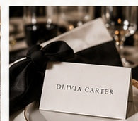 Day-of wedding stationery
